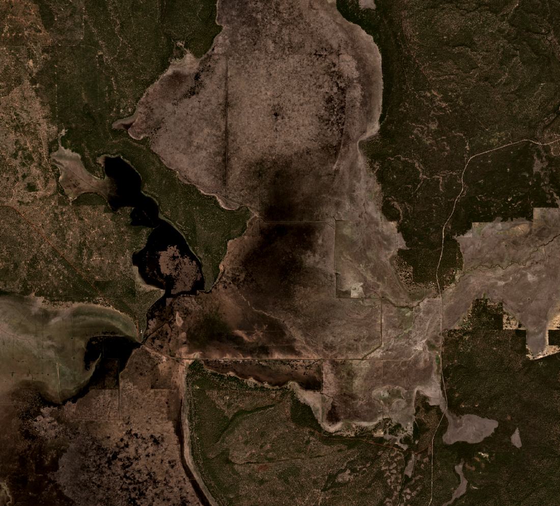 Klamath Marsh satellite image